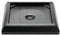 Rubbermaid Weighted Base, 6 in Height, 24 1/2 in Width/Diameter, 24 1/2 in Length, Black - FG917700BLA