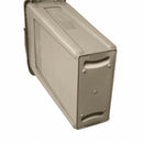 Rubbermaid 23 gal Rectangular Trash Can, Plastic, Beige - FG354060BEIG