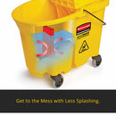 Rubbermaid Green Polypropylene Mop Bucket and Wringer, 8-3/4 gal. - FG758888GRN