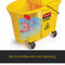 Rubbermaid Yellow Polypropylene Mop Bucket and Wringer, 8 3/4 gal - FG757788YEL