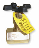 Apollo Globe Valve, FNPT x FNPT, Brass, 1/2 in Pipe Size - Valves - 6090301