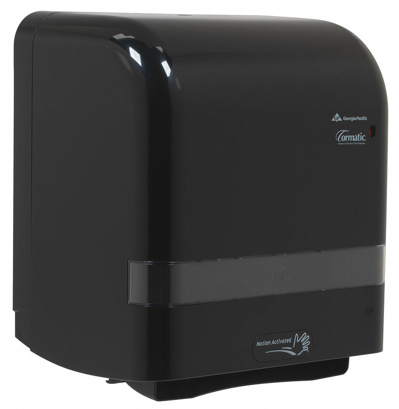 Georgia-Pacific Paper Towel Dispenser, Cormatic(R), Black, (1