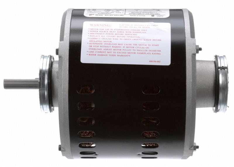 Century Evaporative Cooler Motor, Split-Phase, Open Dripproof, 1/6, 1/2 HP, Nameplate RPM 1725/1140 - SVB2054HV1