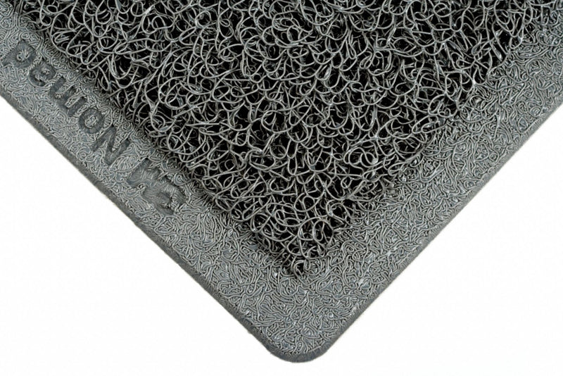 Nomad Indoor/Outdoor Entrance Runner, 20 ft L, 3 ft W, 1/2 in Thick, Rectangle, Slate Gray - 6050