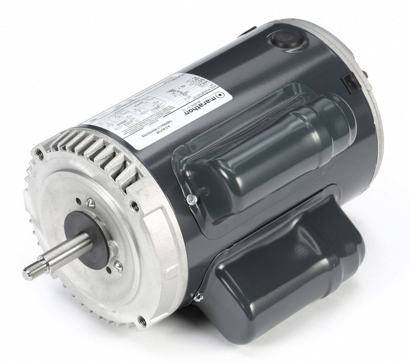 Marathon Motors 3 HP Jet Pump Motor, Capacitor-Start, 3450 Nameplate RPM, 115/230 Voltage, 56J Frame - 5KCR48TN2174T