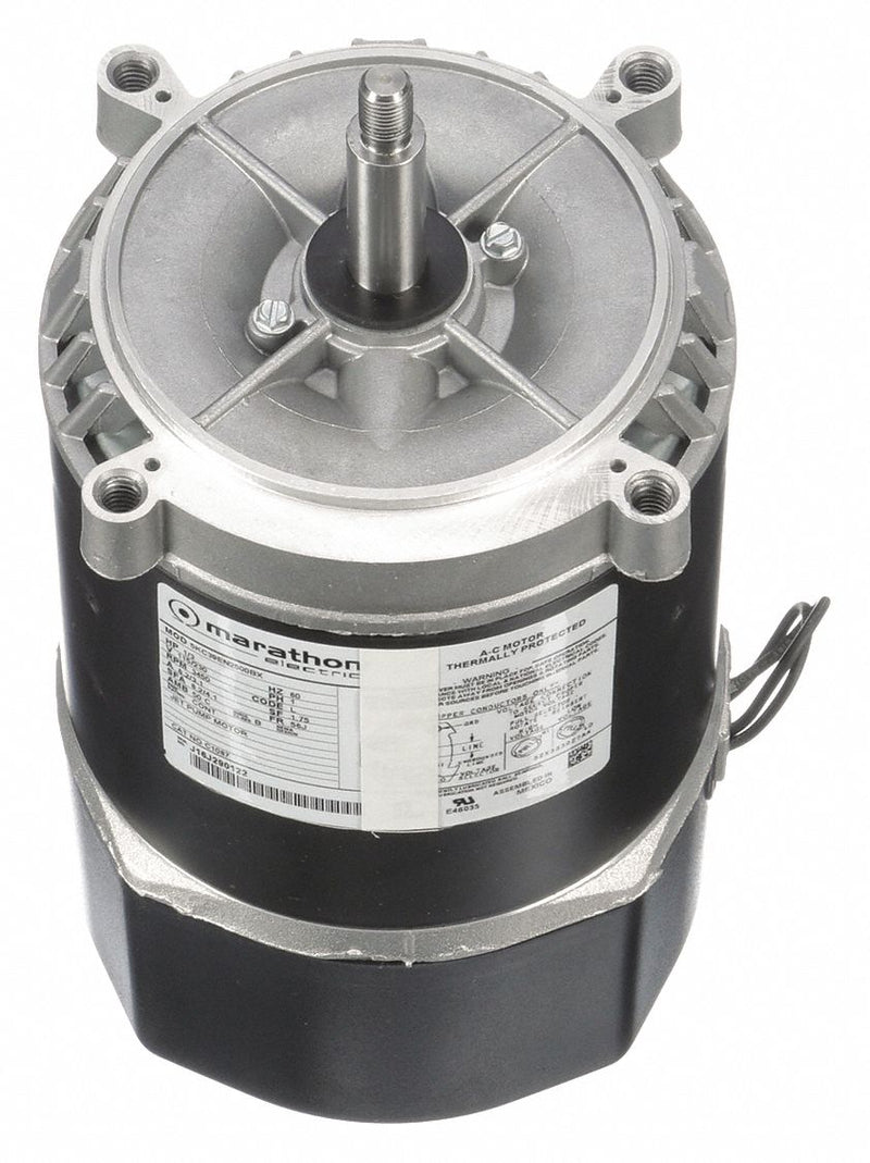 Marathon Motors 1/3 HP Jet Pump Motor, Capacitor-Start, 3450 Nameplate RPM, 115/230 Voltage, 56J Frame - 5KC39EN2500X