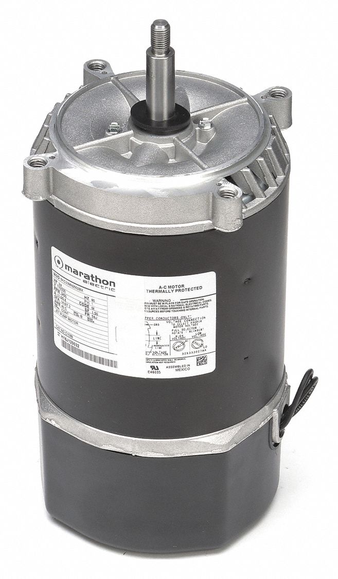 Marathon Motors 3/4 HP Jet Pump Motor, Capacitor-Start, 3450 Nameplate RPM, 115/230 Voltage, 56J Frame - 5KC33MN2502X