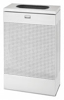 Rubbermaid 13 gal Rectangular Fire-Resistant Trash Can, Metal, Silver - FGSR14SSPL