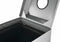 Rubbermaid 29 gal Square Recycling Can, Metal, Silver - FGDCR24CSM