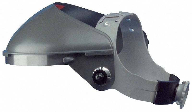 Fibre-Metal Partial Crown, Headgear, Ratchet Faceshield Assembly/Headgear Suspension, Gray - F400