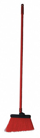 Tough Guy Synthetic Angle Broom, 12 in Sweep Face - 2KU16