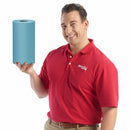 Wypall Dry Wipe Roll, WYPALL X60, 9-3/4 in x 13-1/2 in, Number of Sheets 130, Blue, PK 12 - 35411