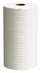 Wypall Dry Wipe Roll, WYPALL X60, 9-3/4 in x 13-1/2 in, Number of Sheets 130, White, PK 6 - 35421
