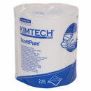 Kimtech Dry Wipe Roll, KIMTECH SCOTTPURE, 7" x 7", Number of Sheets 225, White, PK 6 - 6193