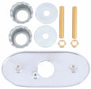 Chicago Faucets Trim and Cover Plate, Fits Brand Chicago Faucets, For Use with Series HyTronic, Chrome - 240.627.21.1