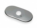 Chicago Faucets Trim and Cover Plate, Fits Brand Chicago Faucets, For Use with Series HyTronic, Chrome - 240.627.21.1