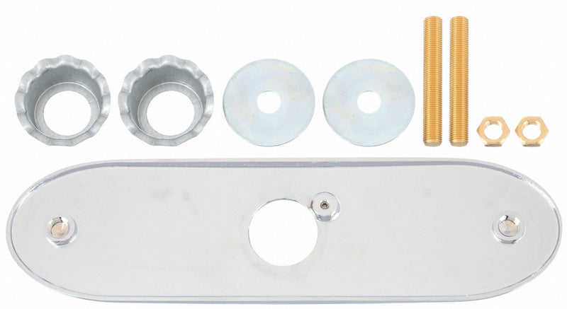 Chicago Faucets Trim and Cover Plate, Fits Brand Chicago Faucets, For Use with Series HyTronic, Chrome - 240.628.21.1