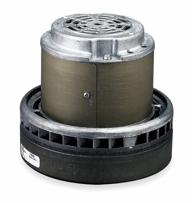 Ametek Lamb Peripheral Bypass Vacuum Motor, 7.2 in Body Dia., 240 Voltage, Blower Stages: 2 - 115963