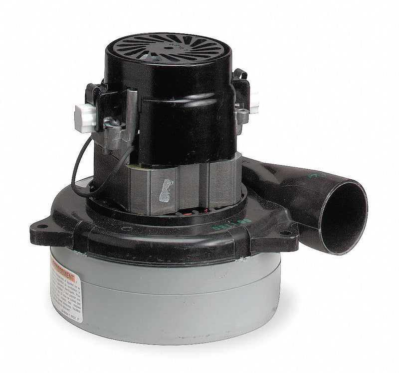 Ametek Lamb Tangential Bypass Vacuum Motor, 5.7 in Body Dia., 120 Voltage, Blower Stages: 2 - 116210-85