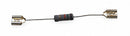 Dayton Resistor,2 Watt, 15,000 Ohm With 1/4 in Female Terminals,10 PK,For Use With Start Capacitors - 2MEW2