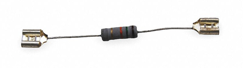 Dayton Resistor,2 Watt, 15,000 Ohm With 1/4 in Female Terminals,10 PK,For Use With Start Capacitors - 2MEW2