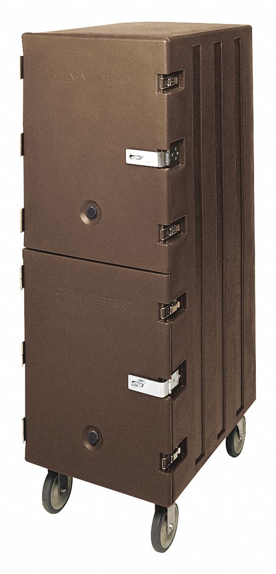 Cambro Meal Delivery Cart, Tray Size (In.): 18 x 26, Brown - EA1826DTCSP131