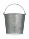 Top Brand 3-1/2 gal. Silver Galvanized Steel Mop Bucket, 1 EA - 2MPE8