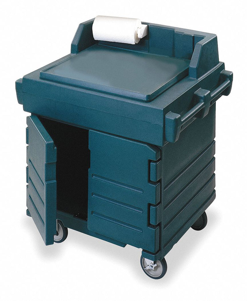 Cambro EAKWS40192 - Workstation Poly Green 46x42 1/2x47 In