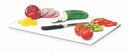 Cambro Cutting Board, Polyethylene, White, 21 3/8" Length, 13 1/8" Width, 1/2" Thickness - EACB1220