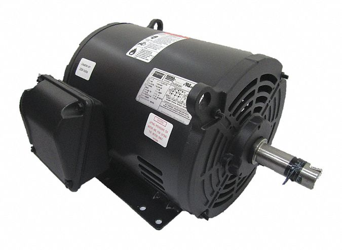Dayton 5 HP, General Purpose Motor, 3-Phase, 1740 Nameplate RPM, 230/460 Voltage, 213/5 Frame - 2N984