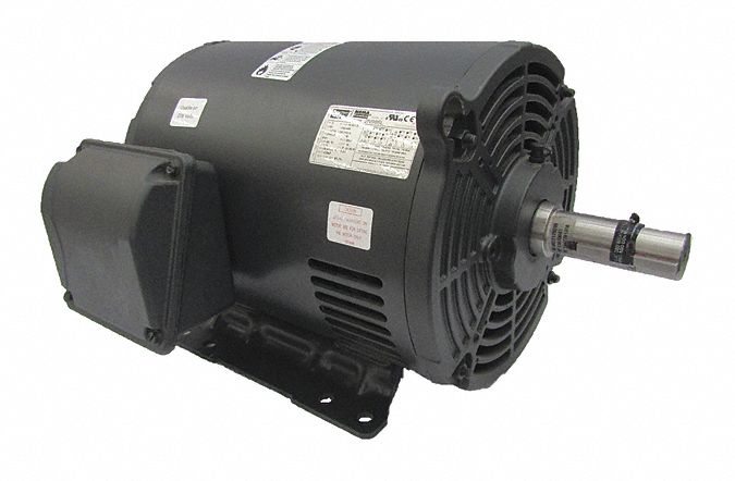 Dayton 10 HP, General Purpose Motor, 3-Phase, 1770 Nameplate RPM, 230/460 Voltage, 254/6U Frame - 2N986