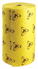 Brady 150 ft Absorbent Roll, Fluids Absorbed: Chemical, Hazmat, Medium, 40 gal, 1 EA - CH30DP