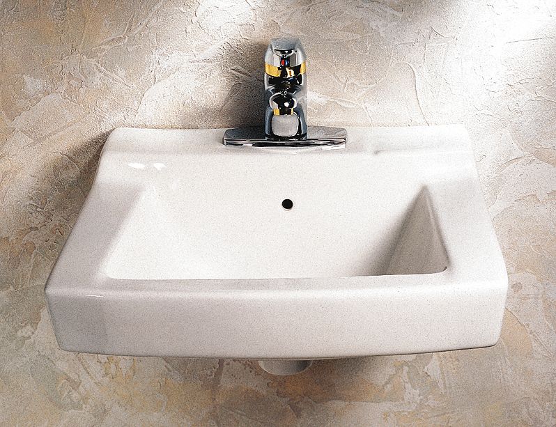 American Standard American Standard, Declyn√¢ Series, 10 3/4 in x 14 1/4 in, Vitreous China, Lavatory Sink - 321026.02