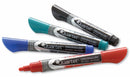 Quartet Dry Erase Markers, Bullet, Marker Cap Capped, Barrel Type Original, Number of Markers 4, PK 4 - 5001-1MA