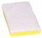Tough Guy 6 in x 3 1/2 in Nylon Scrubber Sponge, White, 20PK - 2NTH2