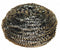 Tough Guy 3 in x 3 in Stainless Steel Scrubber, Silver, 6PK - 2NTH9