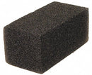 Tough Guy 8 in x 4 in Nylon Cleaning Brick, Black, 1EA - 2NTJ6