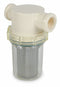 Top Brand 50 Mesh T-Line Strainer, 305 Microns, 1/2 in Pipe Size - 5732190