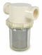 Top Brand 50 Mesh T-Line Strainer, 305 Microns, 1 in Pipe Size - 5588590