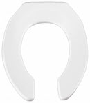 Bemis Round, Standard Toilet Seat Type, Open Front Type, Includes Cover No, White - 955CT-000
