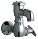 Chicago Faucets Low Arc Inside Sill Faucet, Blade Faucet Handle Type, 7.00 gpm, Chrome - 952-CP