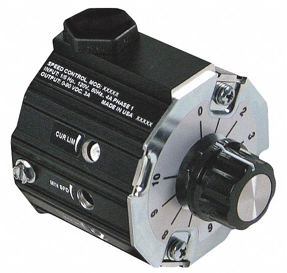 Dayton DC Speed Control,IP30,0 to 90V DC Voltage Output,3 A Max. Amps - 2PUX3