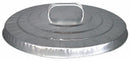 Tough Guy Trash Can Top, Round, Flat, 31 gal, Silver - 2PYX3