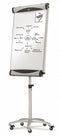 Quartet Gloss-Finish Porcelain Dry Erase Board, Easel Mounted, Mobile/Casters, 41 inH x 27 inW, White - EU2000TE