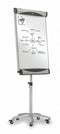 Quartet Gloss-Finish Porcelain Dry Erase Board, Easel Mounted, Mobile/Casters, 41 inH x 27 inW, White - EU2000TE
