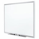 Quartet Gloss-Finish Porcelain Dry Erase Board, Wall Mounted, 24"H x 36"W, White - 2543