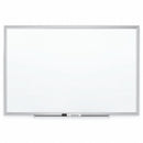 Quartet Gloss-Finish Porcelain Dry Erase Board, Wall Mounted, 24"H x 36"W, White - 2543