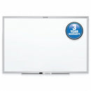 Quartet Gloss-Finish Melamine Dry Erase Board, Wall Mounted, 48"H x 72"W, White - S537