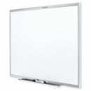 Quartet Gloss-Finish Melamine Dry Erase Board, Wall Mounted, 48"H x 72"W, White - S537