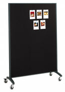 Quartet Divider Panel, Dry-Erase/Fabric, 72x48 In - 6640MB